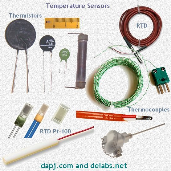 Comparison of Thermocouple and RTD